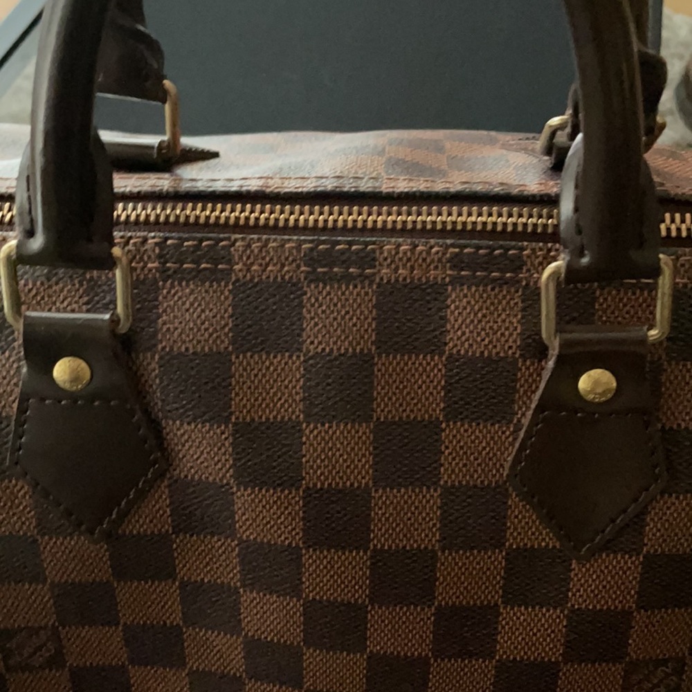Authentic Louis Vuitton Damier speedy 35. - Picture 8 of 13